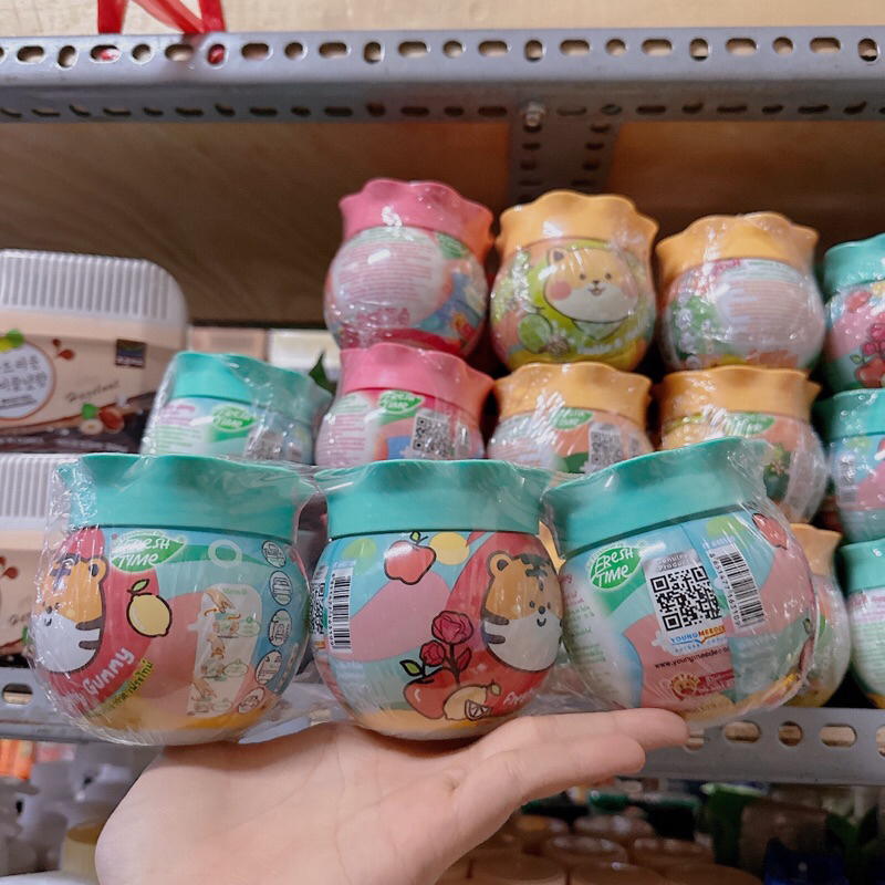 Sáp thơm thái mẫu mới--1 lốc 3 cục ; siêu thơm - mẫu mã sang trọng - giao ngẫu nhiên màu