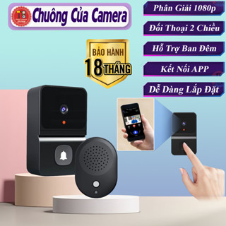 Chuông cửa thông minh Z30 - tích hợp camera báo hình ảnh, Camera chuông cửa tự động báo tín hiệu về điện thoại