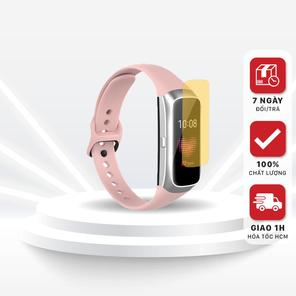 Dây Đeo Thay Thế Cho Đồng Hồ Thông Minh Samsung Galaxy Fit SM-R370 10 Màu