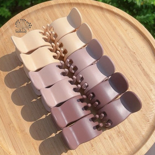 Kẹp Tóc Càng Cua Trơn BÓNG - NHÁM 12 CÂY