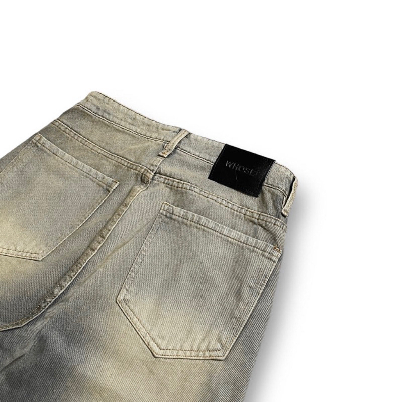 GRIND WASH BAGGY JEANS - Quần jeans wash Whose 1093
