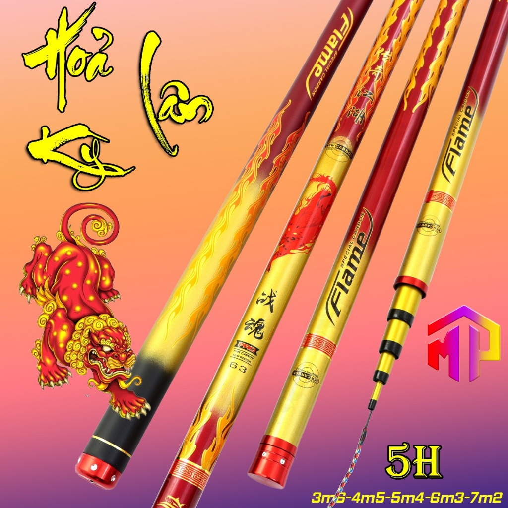Cần Câu Tay Hỏa Kỳ Lân 5H 28i Hàng Chính Hãng - Minh Phú