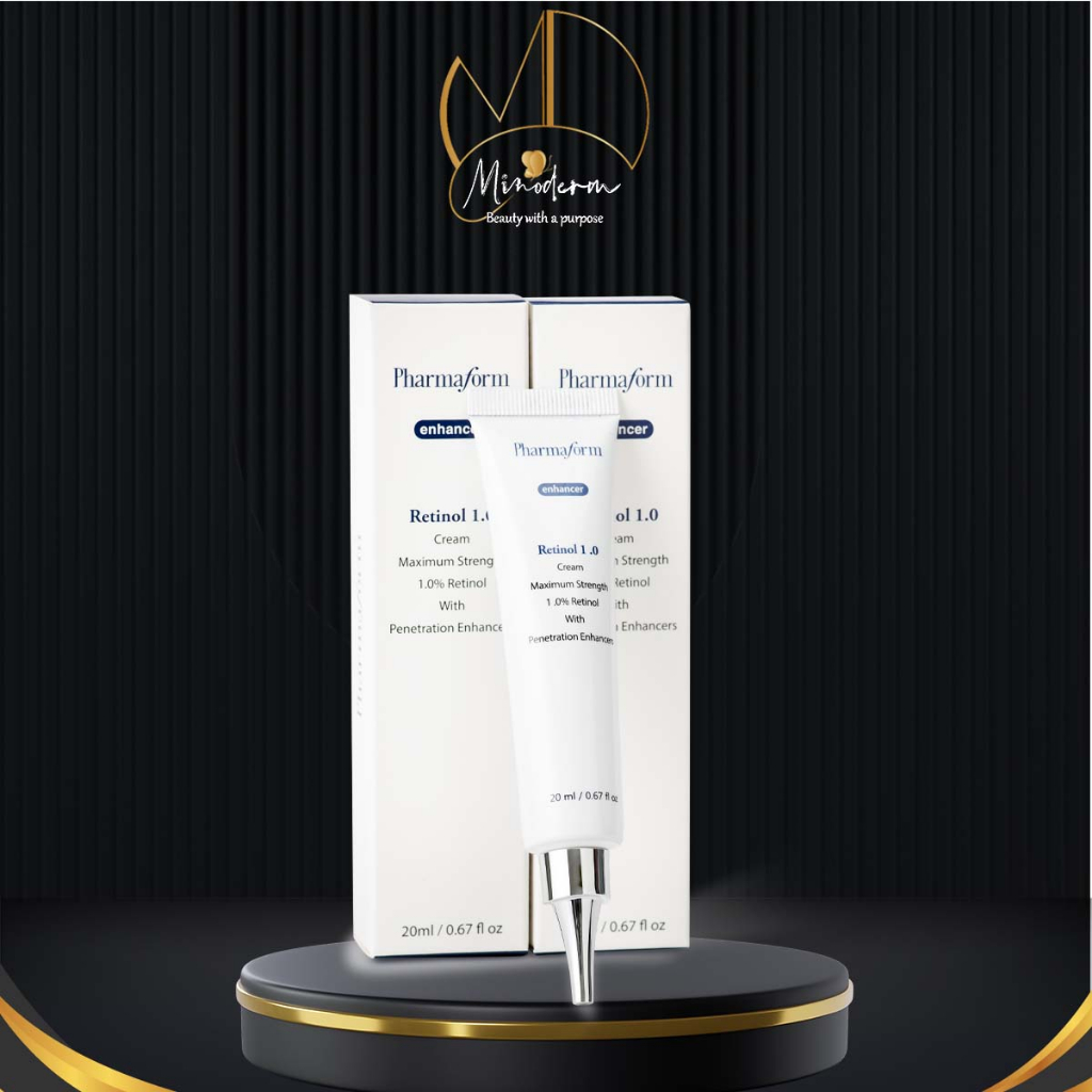 Tinh chất Pharmaform Retinol 1% Enhancer hỗ trợ tái tạo da, giảm nếp nhăn, chống lão hóa, làm đều màu da 20g