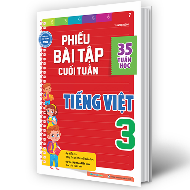 Sách Phiếu bài tập cuối tuần Tiếng Việt Lớp 3