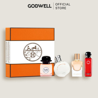 Set nước hoa mini cho nữ HERMES Deluxe Coffrets Miniatures 7.5ml*4