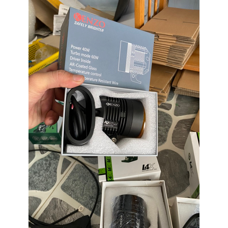 Đèn Trợ Sáng Kenzo Kz40 V3.2 Chính Hãng