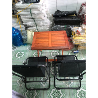 Bàn cà phê, bàn gỗ mặt thưa