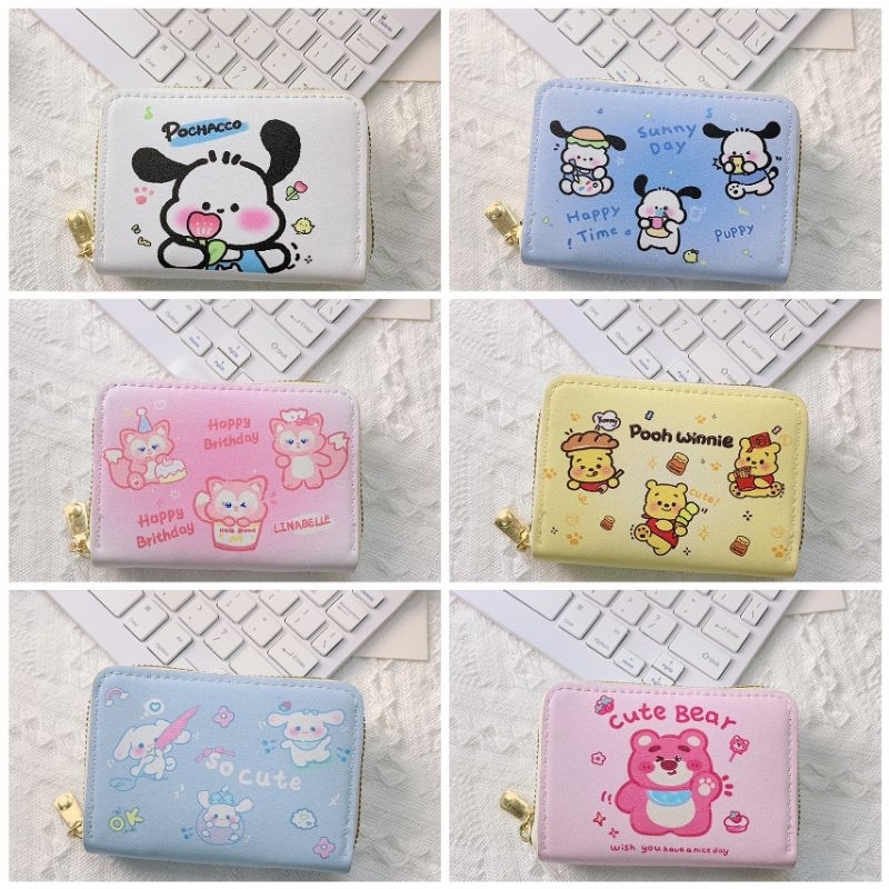 Ví Ngắn Nhân Vật Hoạt Hình Dễ Thương - VI1119 - BCorner