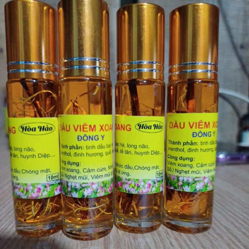 Dầu viêm xoang Hoà Hảo loại lăn 10ml