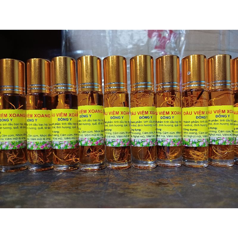 Dầu viêm xoang Hoà Hảo loại lăn 10ml