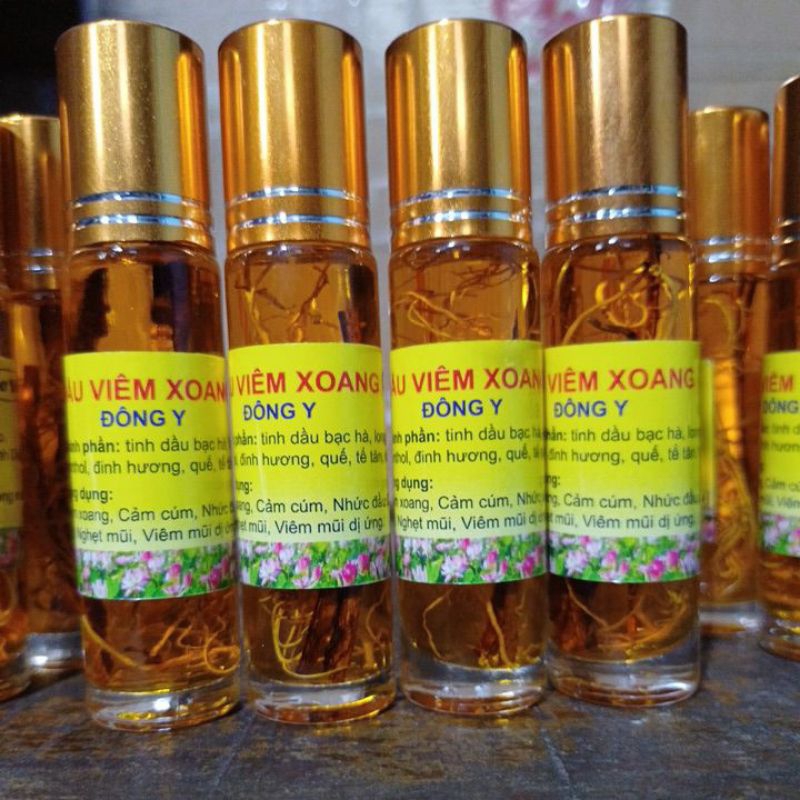 Dầu viêm xoang Hoà Hảo loại lăn 10ml