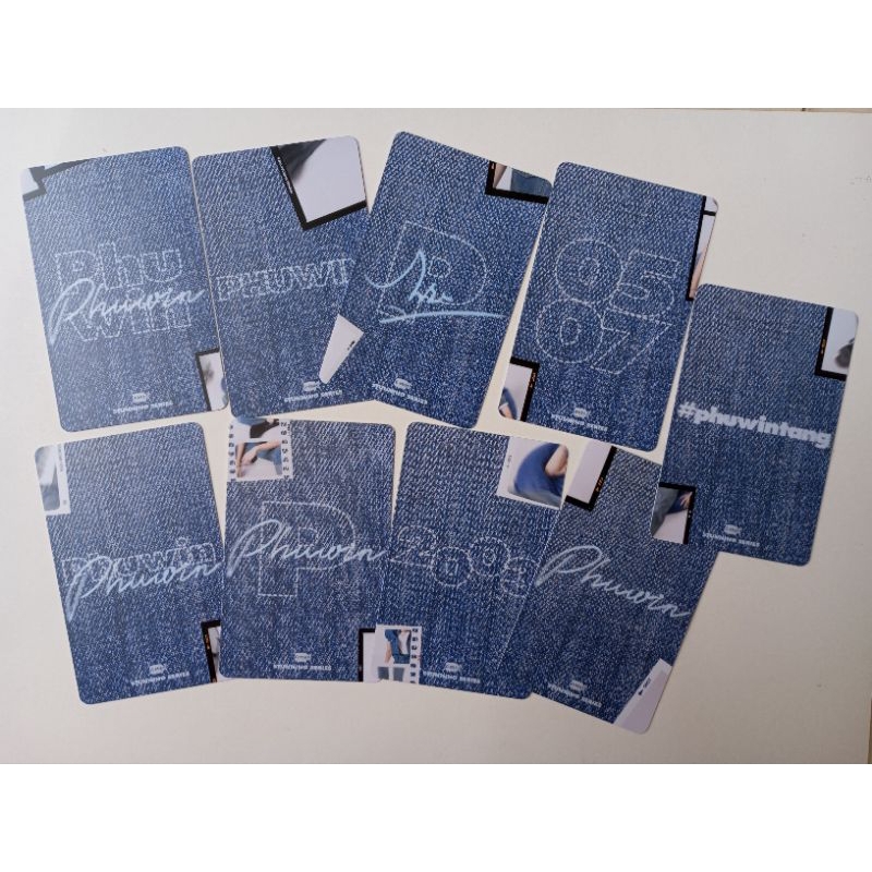 Ex Stunning Phuwin. Official. Card bo góc PondPhuwin, Phuwin