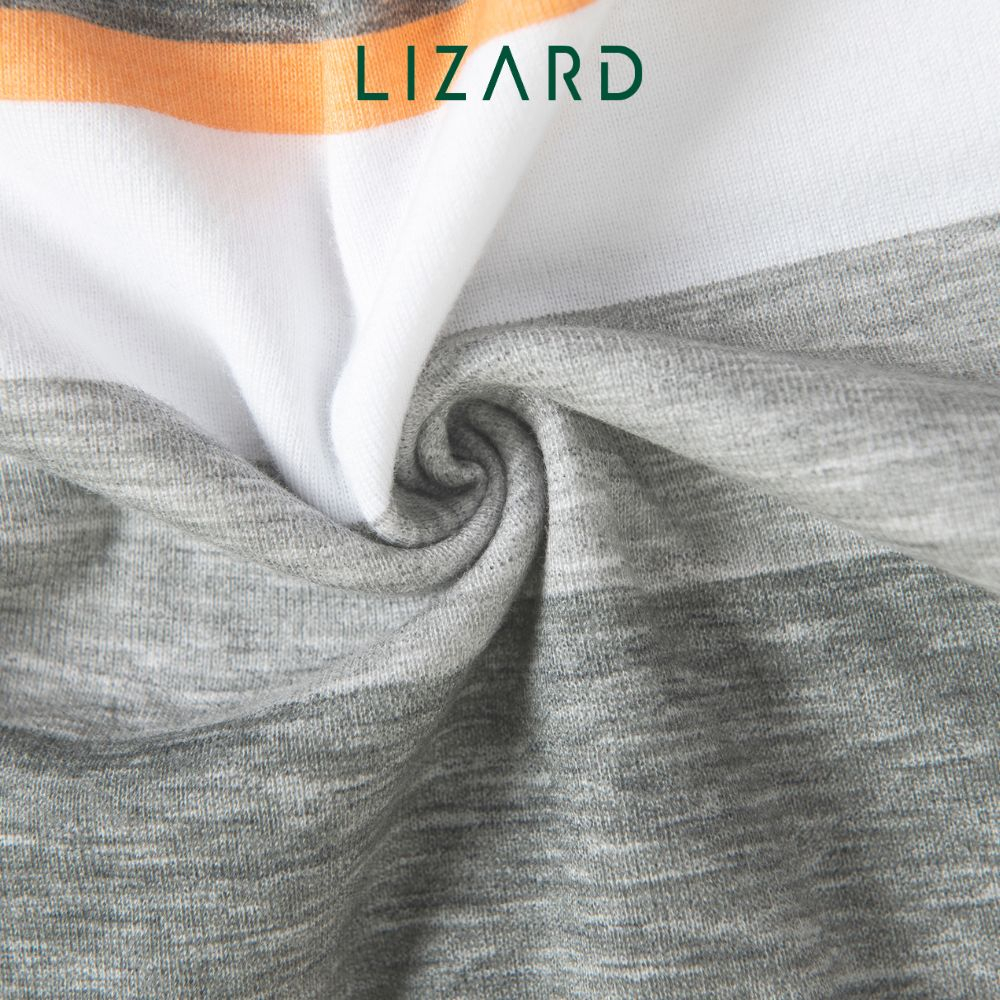 Áo thun polo bé trai Lizard 100% cotton cao cấp co giãn 4 chiều năng động cho bé - 5SS23-004