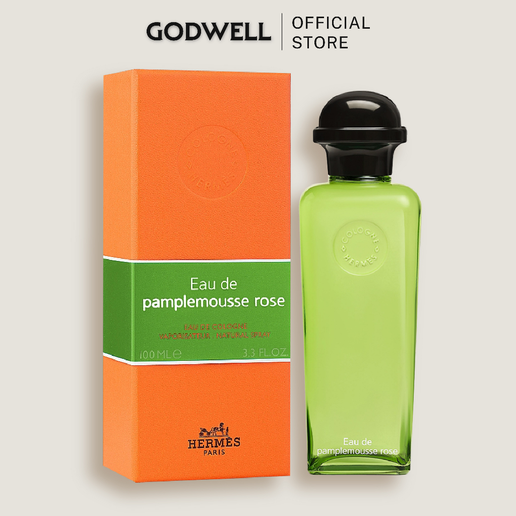 [HERMES] Nước hoa Unisex Eau de Pamplemousse Rose Eau de Cologne 100ml