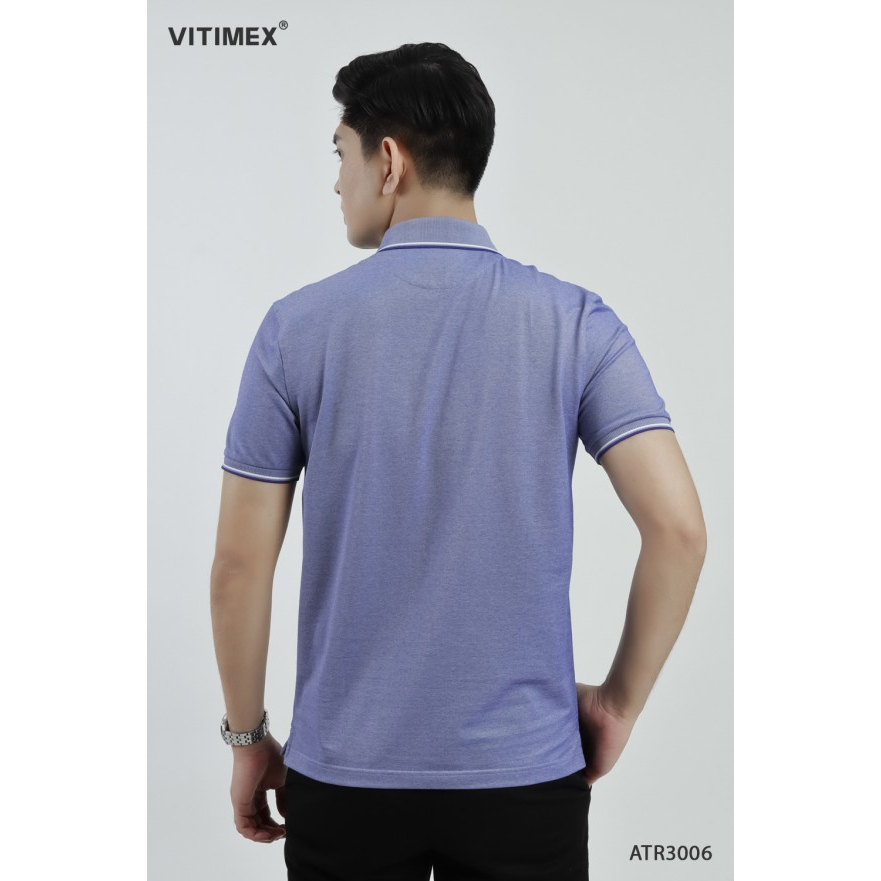 Áo thun nam Polo VITIMEX sợi Tre mềm mượt thoáng khí ATR3006