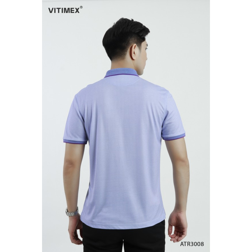 Áo thun nam Polo VITIMEX sợi Tre mềm mượt thoáng khí ATR3011