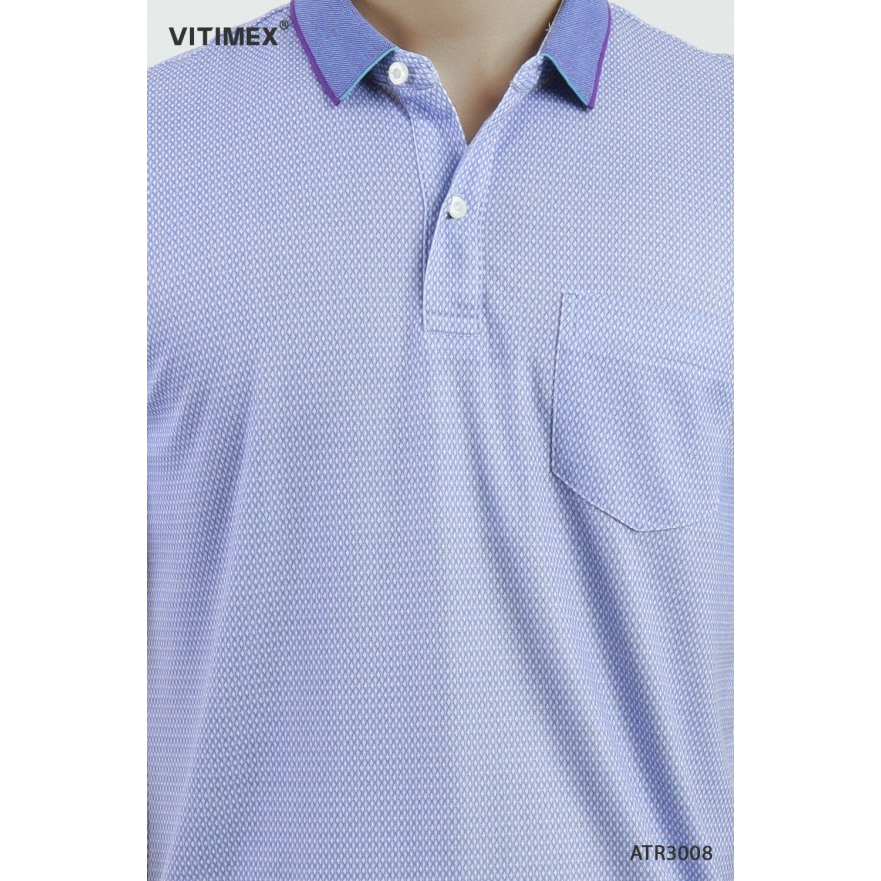 Áo thun nam Polo VITIMEX sợi Tre mềm mượt thoáng khí ATR3011