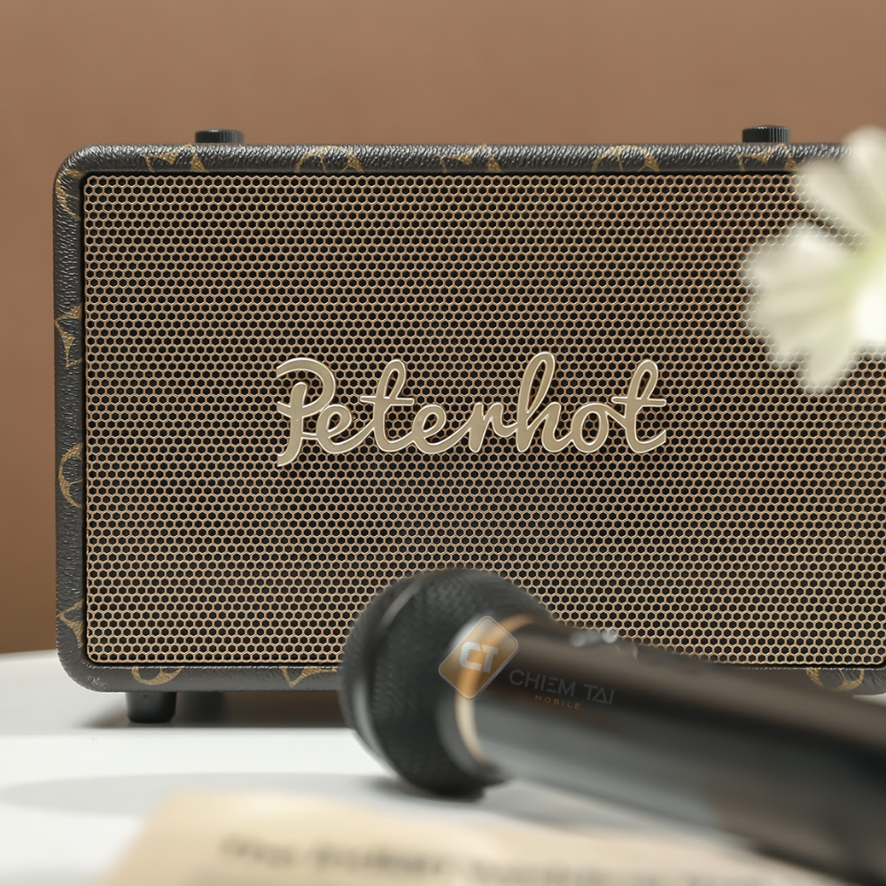 Loa Karaoke Bluetooth Peterhot A108W A106W Kèm Mic Không Dây Hát Cực Hay Âm Thanh Chân Sắc Sảo Trong Trẻo