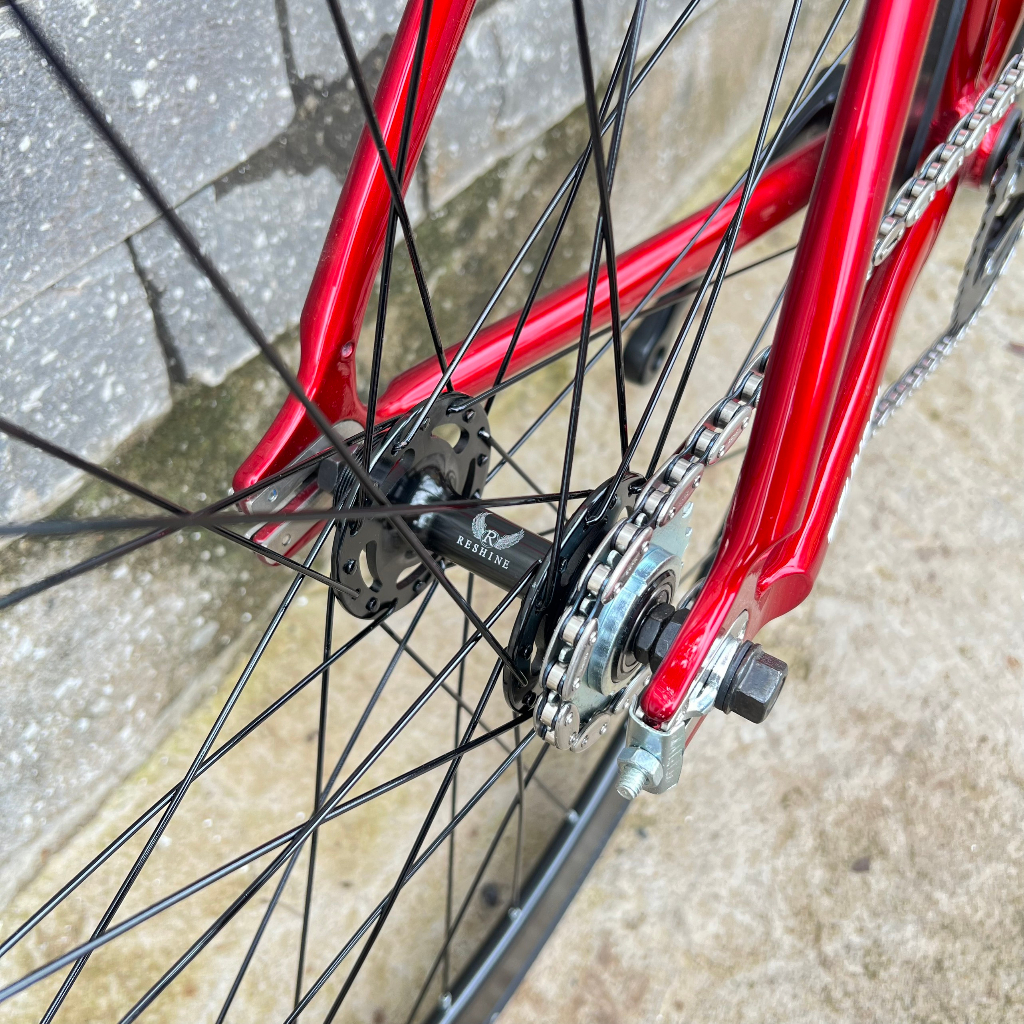 Xe đạp fixed gear TSUNAMI SNM100 cơ bản - Màu đỏ