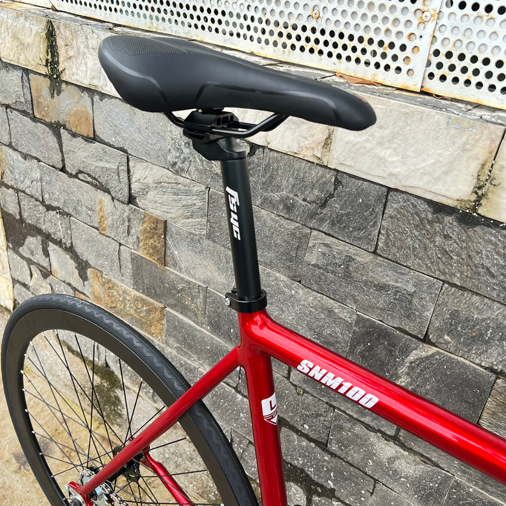 Xe đạp fixed gear TSUNAMI SNM100 cơ bản - Màu đỏ