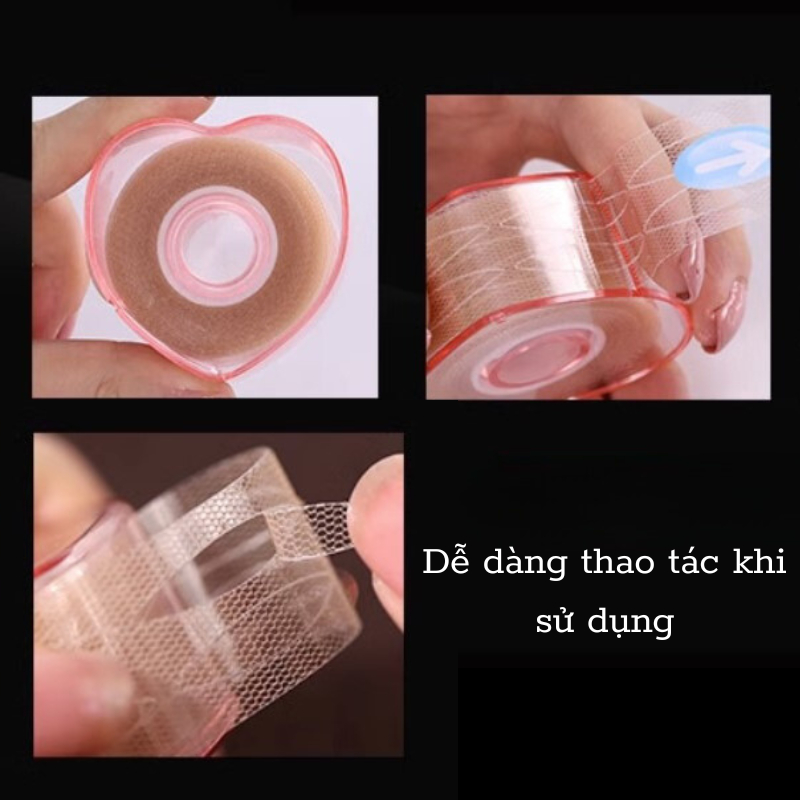 Kích mí, Set 4 món kích mí cuộn kèm keo dán chuyên nghiệp cho mắt sụp, mắt một mí, có hơn 200 miếng/ cuộn