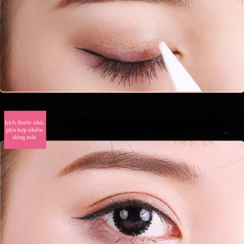 Kích mí, Set 4 món kích mí cuộn kèm keo dán chuyên nghiệp cho mắt sụp, mắt một mí, có hơn 200 miếng/ cuộn