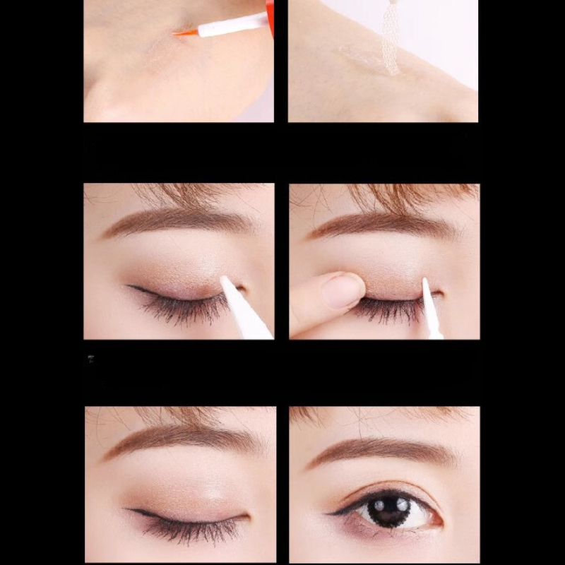 Kích mí, Set 4 món kích mí cuộn kèm keo dán chuyên nghiệp cho mắt sụp, mắt một mí, có hơn 200 miếng/ cuộn