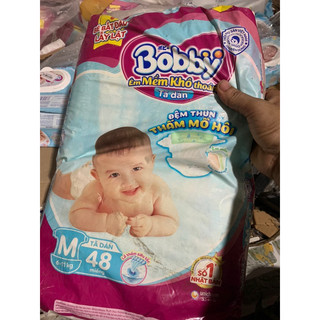 Thanh lý bạc màu tã dán bobby m48 date 2025