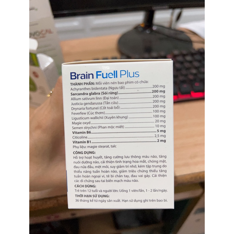 Bổ Não Brain Fuell Plus