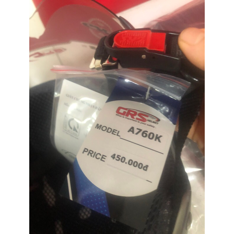 Mũ bảo hiểm nửa đầu GRS A760k