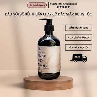 [ 550ml ] Dầu Gội Thảo Dược -  Dầu Gội Bồ Kết Thảo Mộc Kích Mọc Tóc, Ngăn Rụng Tóc, Ngăn Gàu Dollala Beautie
