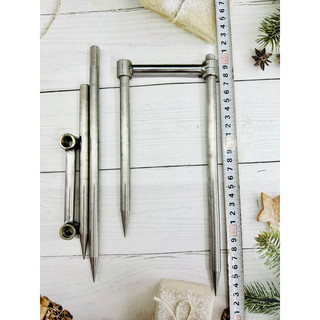 Chân dù cắm đất inox 27cm