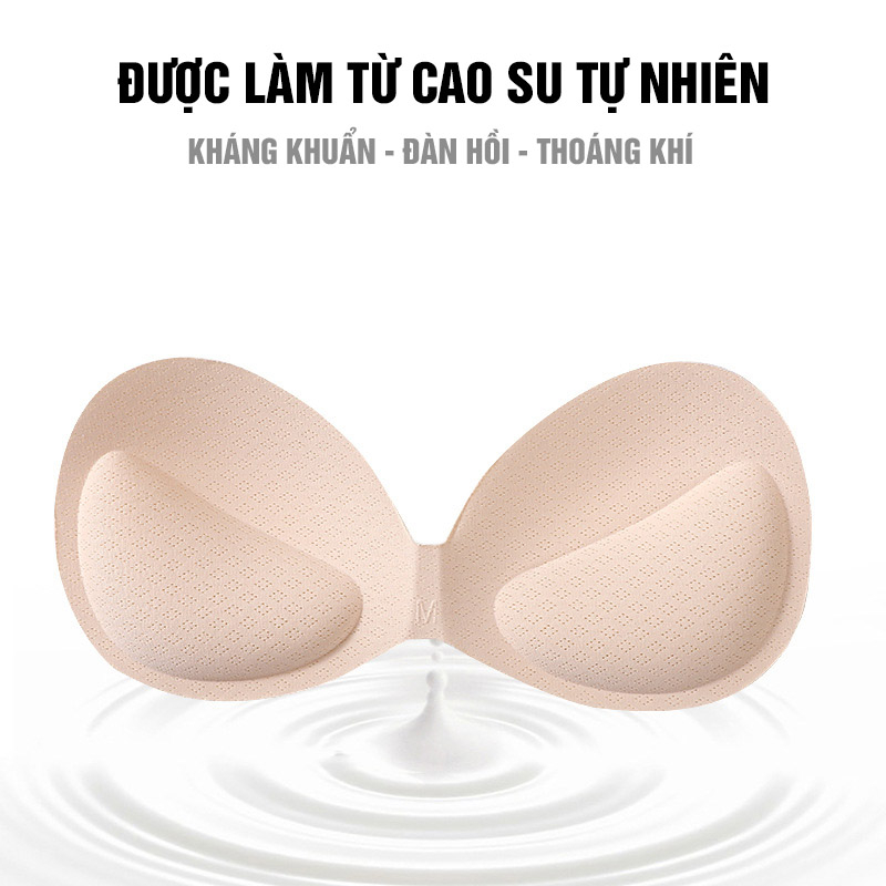 Miếng Mút Rời Siêu Dày 5cm Cao Su Tự Nhiên Không Viền Cho Áo Bra Gym RQN2373