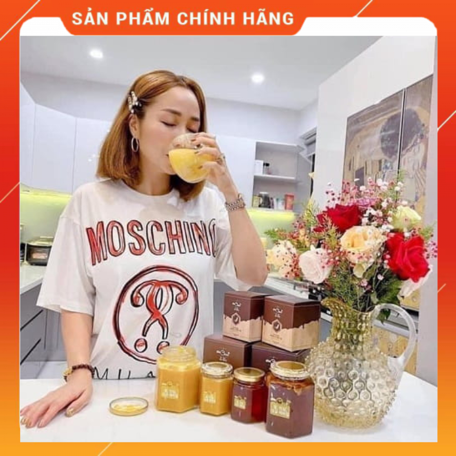 Sâm Nghệ Mật Ong Mamachue Hàn Quốc hũ to 500ml tặng hũ bé 200ml