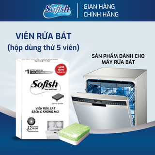 Viên Rửa bát Không Mùi Sofish Danh Riêng Cho Máy Rửa Bát