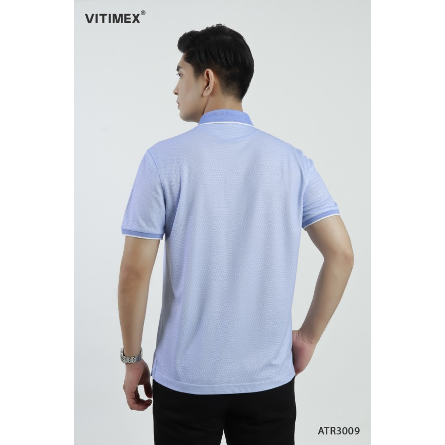 Áo thun nam Polo VITIMEX sợi Tre mềm mượt thoáng khí ATR3009