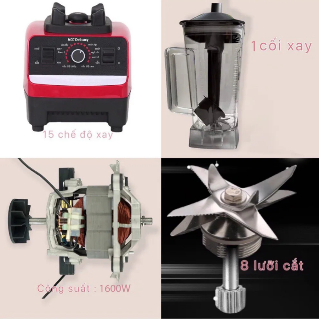 Máy xay sinh tố công nghiệp  hàng chính hãng