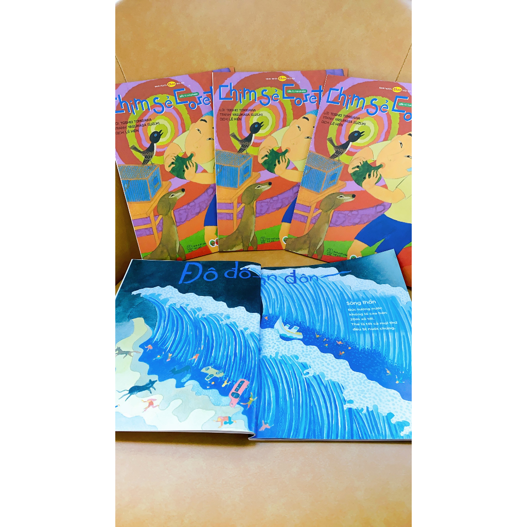 Sách Ehon cho bé - Quà tặng tri ân - Chim sẻ Cosette