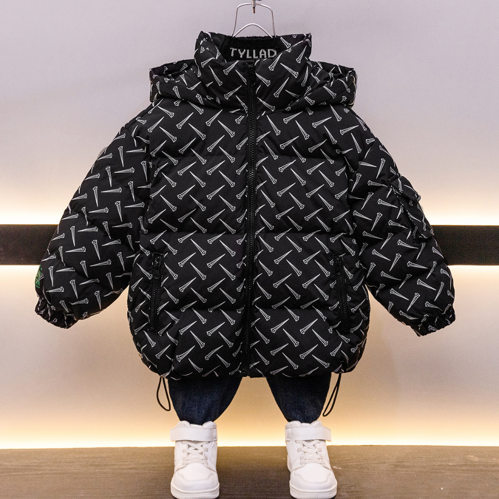 Áo khoác phao cho bé phong cách châu âu