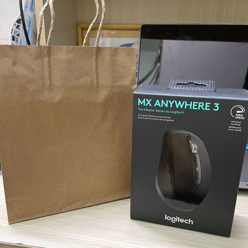 Chuột Logitech MX Anywhere 3 - Nhỏ gọn, pin sạc nhanh, Bluetooth & Receiver