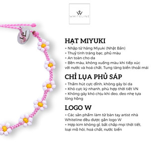 [Whiteline] Vòng Tay Daisy Tearose (có size vòng Chân)