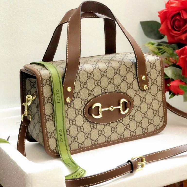 Túi xách nữ G.C hoa hậu sz 26x14cm hàng chuẩn siêu nét bocx xanh nguyên siu MTA32-4