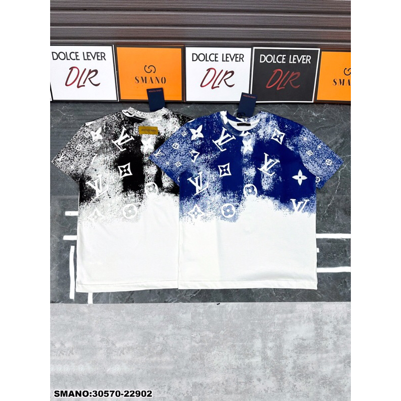 💥Hot✨ áo thun nam nữ Lv loang vảy sơn siêu nóng_kèm ảnh thật_30570