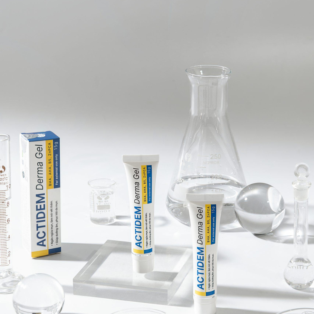 Gel Giảm Mụn Actidem Derma Gel Làm Mờ Thâm Và Ngăn Ngừa Mụn Tái Phát
