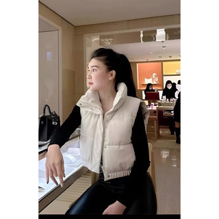 Áo phao gile hàng đẹp - áo phao cộc tay- phao nữ 05