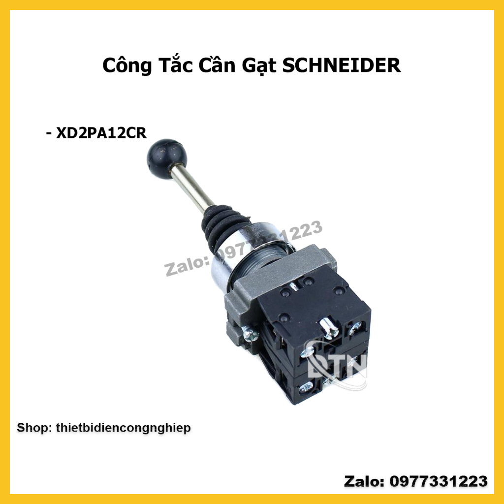 Công Tắc Cần Gạt 2 Hướng tự giữ SCHNEIDER XD2PA12CR