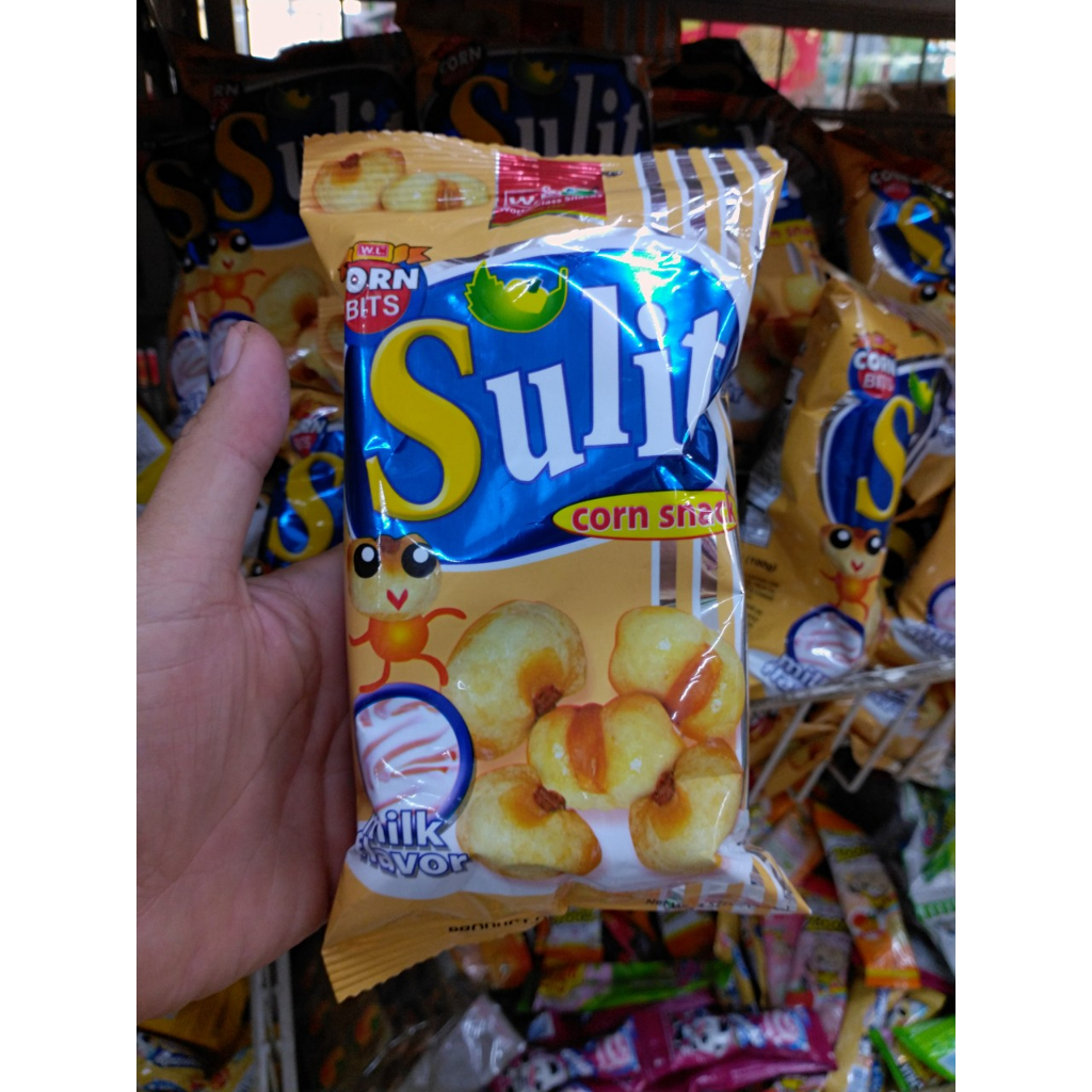 Ngô sấy Sulit vị sữa 100g, hàng nổi tiếng của Philippines