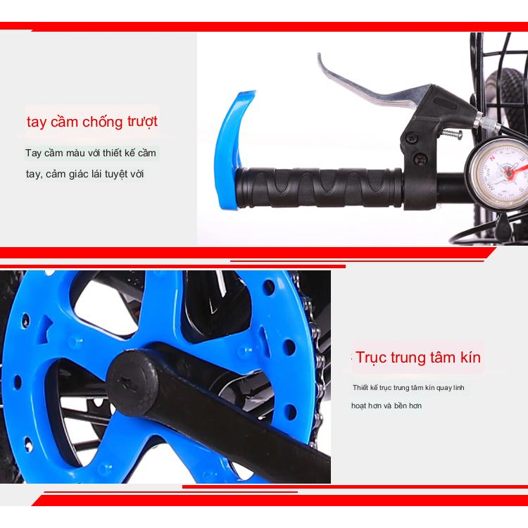 Xe đạp địa hình cho bé trai 22 inch cho  bé từ 9-15 tuổi