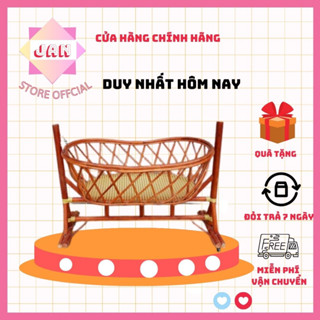 Nôi mây chõng mây cho bé từ 0 đến 24 tháng