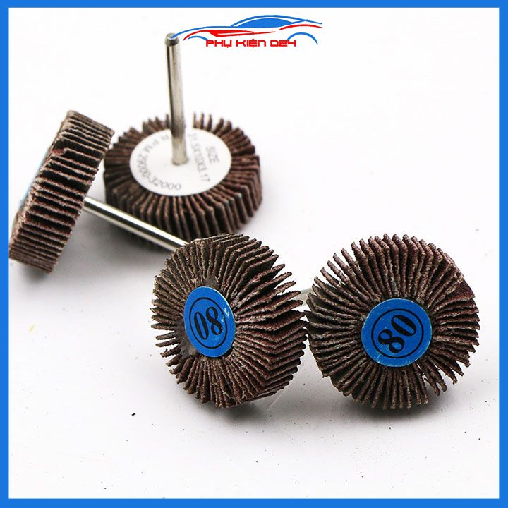 Nhám xếp, ráp xếp hình trụ trục 3mm đường kính 30mm
